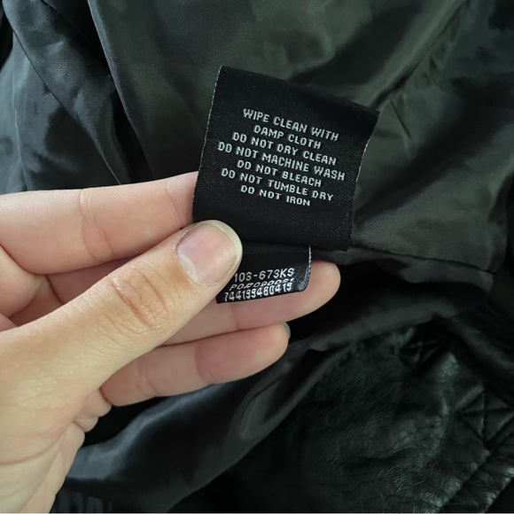 L2 Faux Leather Jacket - Picture 11 of 12